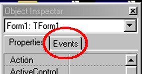A closeup on the Object Inspector